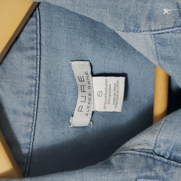 Pure Alfred Sung jeans shirt - Picture 4 of 4